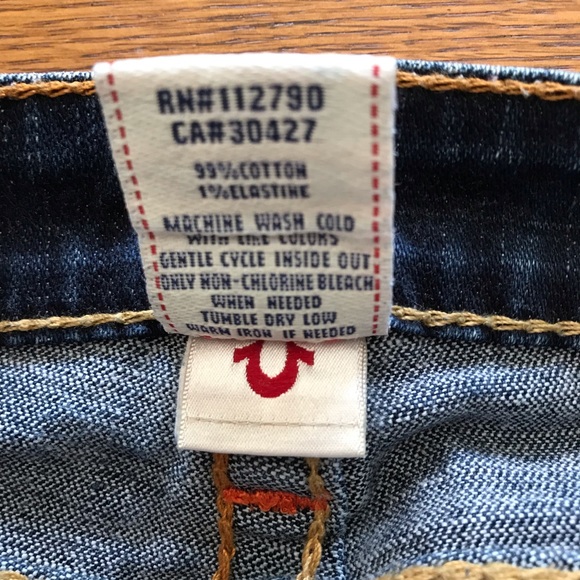 True Religion Rainbow Becky Jeans EUC - Picture 16 of 16